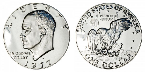 1977 S Eisenhower Ike Dollar Proof 