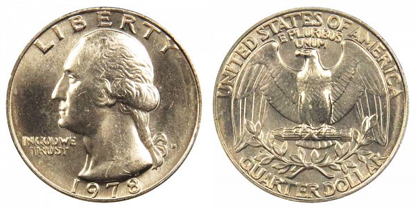 1978 D Washington Quarter 