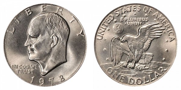 1978 Eisenhower Ike Dollar 