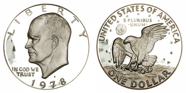 1978 S Eisenhower Ike Dollar Proof 