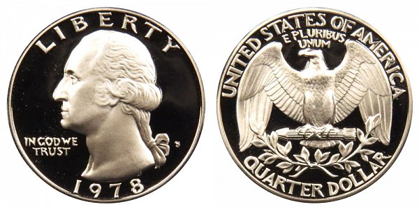 1978 S Washington Quarter Proof 