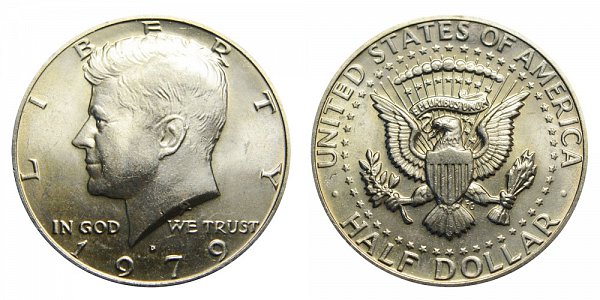 1979 D Kennedy Half Dollar