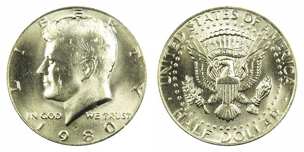 1980 P Kennedy Half Dollar 