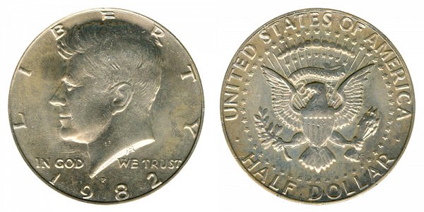 1982 P Kennedy Half Dollar 