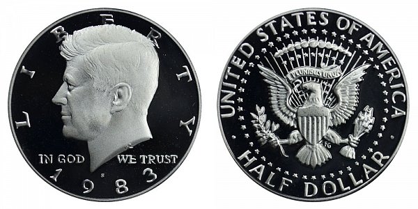 1983 S Kennedy Half Dollar Proof 