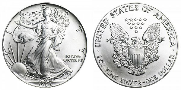 1986 American Silver Eagle