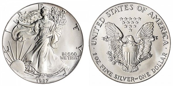 1987 American Silver Eagle