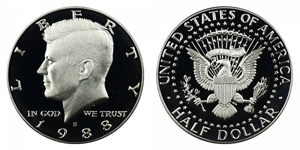 1988 S Kennedy Half Dollar Proof 