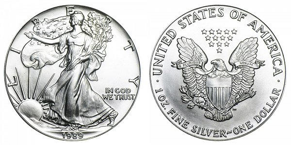 1989 American Silver Eagle