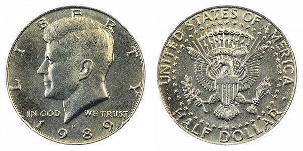 1989 P Kennedy Half Dollar 