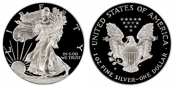 1993 P Proof American Silver Eagle