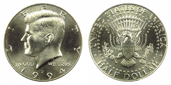 1994 D Kennedy Half Dollar 