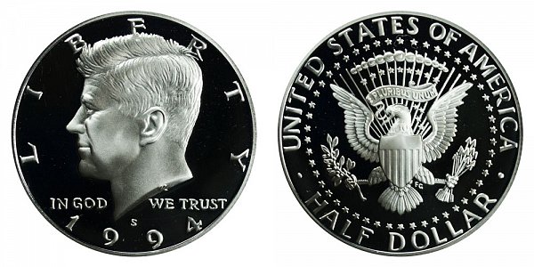 1994 S Kennedy Half Dollar Proof 