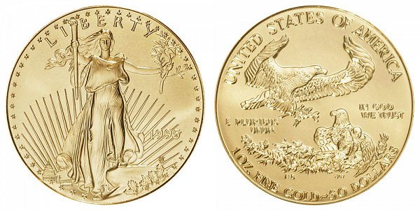 1995 One Ounce American Gold Eagle - 1 oz Gold $50 