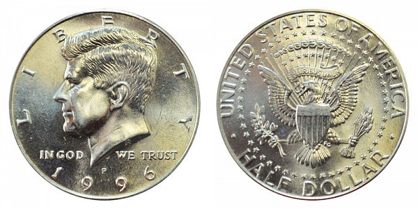 1996 P Kennedy Half Dollar