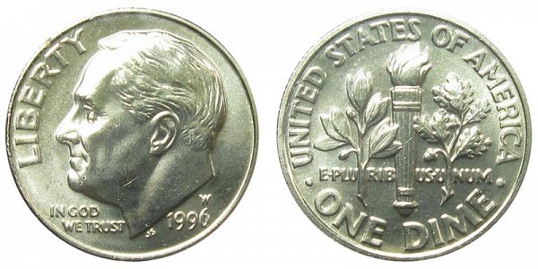 1996 W Roosevelt Dime