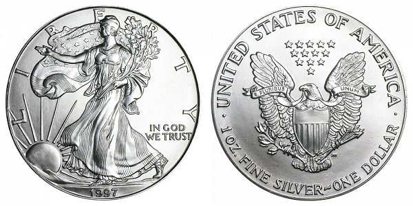 1997 American Silver Eagle 