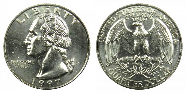 1997 D Washington Quarter 