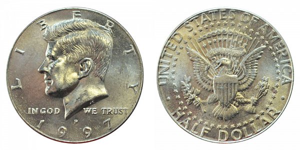 1997 P Kennedy Half Dollar 