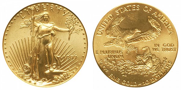 1997 Quarter Ounce American Gold Eagle - 1/4 oz Gold $10 