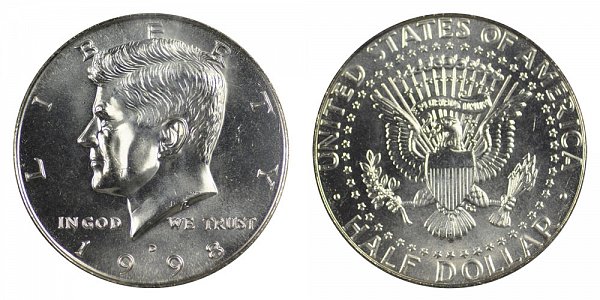 1998 D Kennedy Half Dollar 