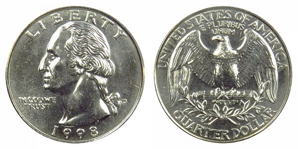 1998 D Washington Quarter 