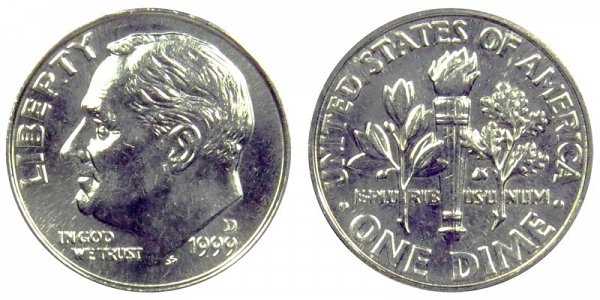 1999 D Roosevelt Dime 