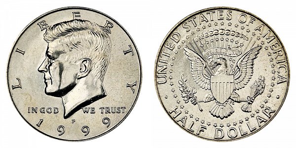 1999 P Kennedy Half Dollar