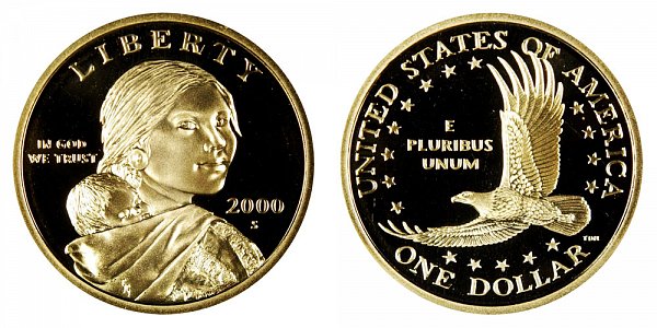 2000 S Sacagawea Dollar - Proof