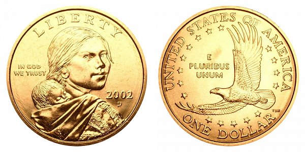 2002 D Sacagawea Dollar 