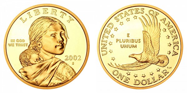 2002 S Sacagawea Dollar - Proof 