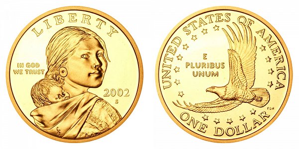 2002 S Sacagawea Dollar - Proof