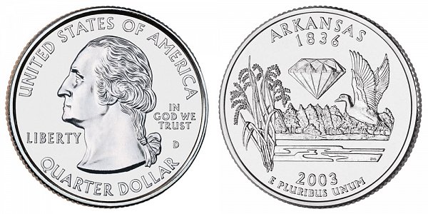 2003 D Arkansas State Quarter