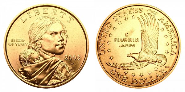 2003 D Sacagawea Dollar 