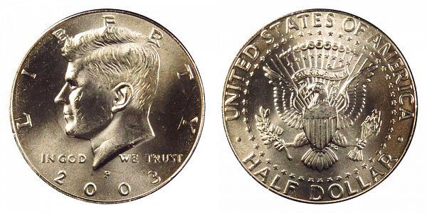2003 P Kennedy Half Dollar 