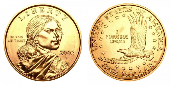 2003 P Sacagawea Dollar 