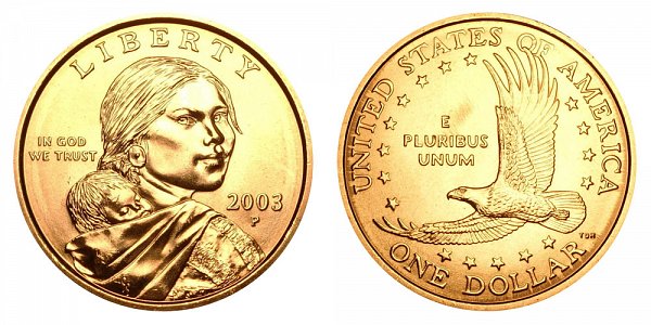 2003 P Sacagawea Dollar