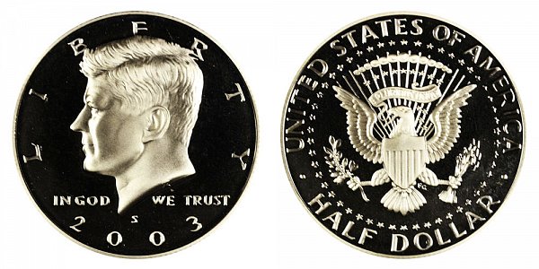 2003 S Kennedy Half Dollar Proof 