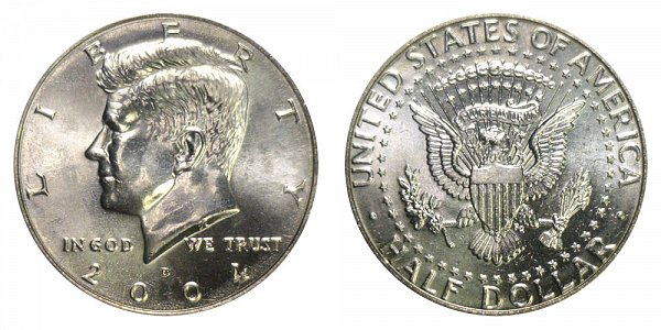 2004 D Kennedy Half Dollar 