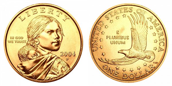 2004 P Sacagawea Dollar 