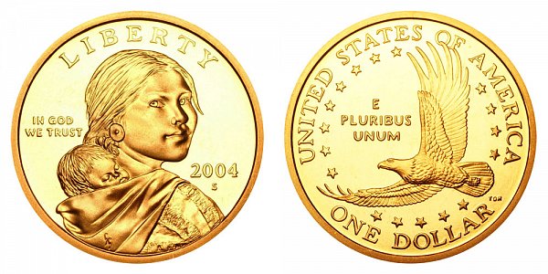 2004 S Sacagawea Dollar - Proof 