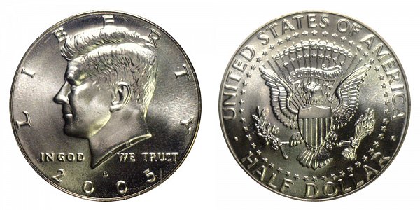 2005 D Kennedy Half Dollar