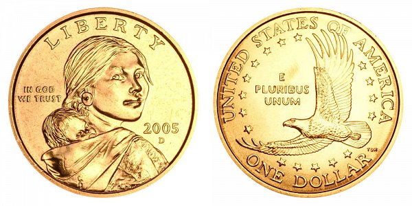 2005 D Sacagawea Dollar 