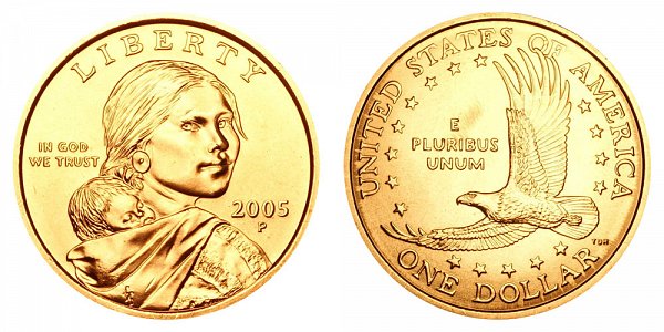 2005 P Sacagawea Dollar 