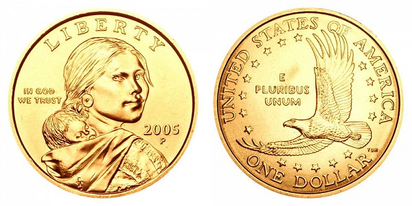 2005 P Sacagawea Dollar