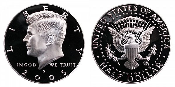 2005 S Kennedy Half Dollar Proof 