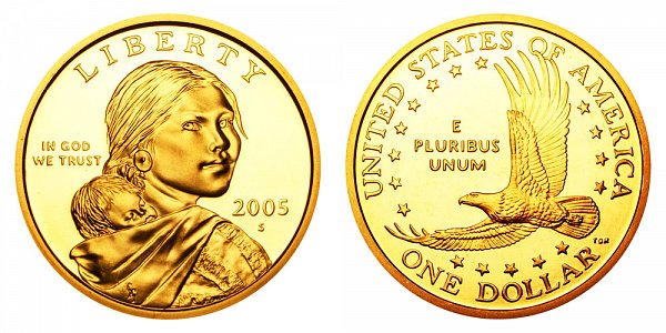 2005 S Sacagawea Dollar - Proof 