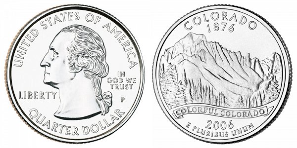 2006 P Colorado State Quarter 