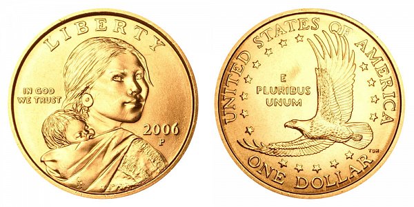 2006 P Sacagawea Dollar