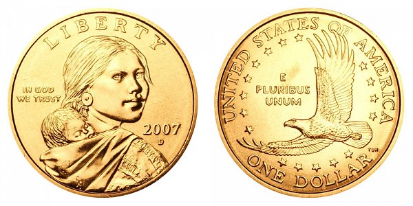 2007 D Sacagawea Dollar 